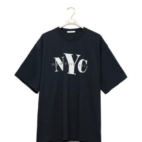 Футболка с винтажным принтом NYC