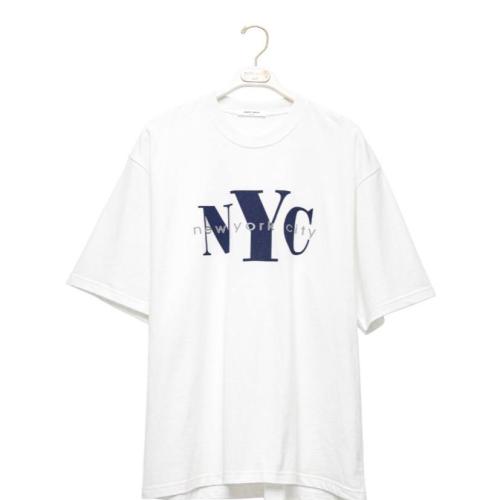 Футболка с винтажным принтом NYC