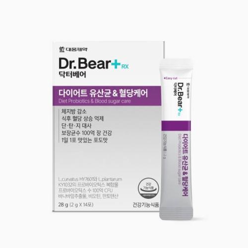 Dr.Bear RX Diet Probiotics & Bloodsugar Care 14pcs